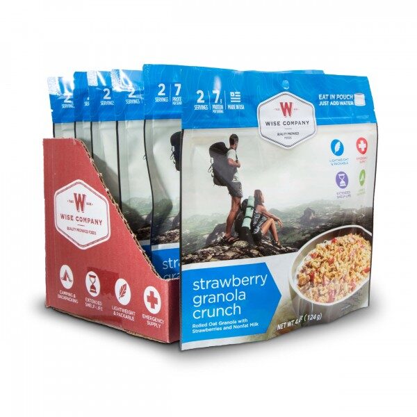 Strawberry Granola Crunch Camping Food (Case of 6)