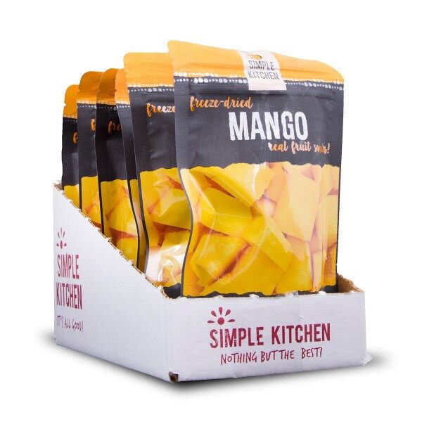 6 Pack Freeze-Dried Mangos