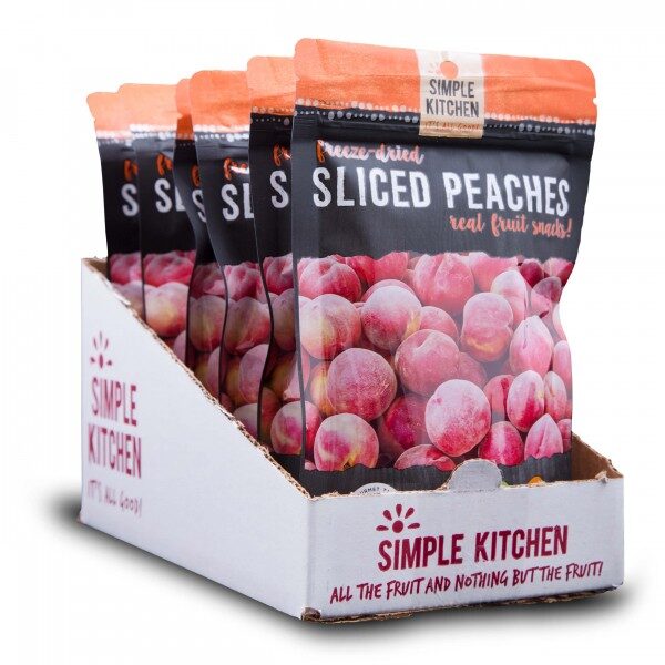 6 Pack Freeze-Dried Peaches