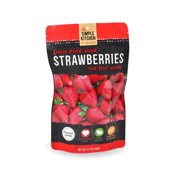 6 Pack Freeze-Dried Strawberries