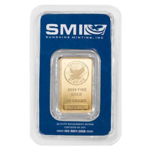 Global Defense Initiative Gold Bar 10 gram