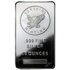 Global Defense Initiative Silver Bar 10 ounce